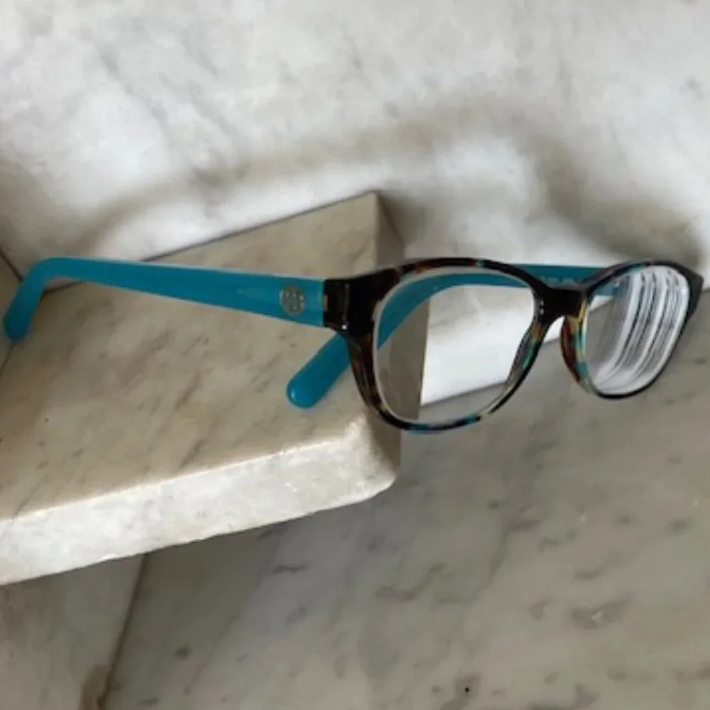 TORY BURCH TY2031 Eyeglasses Blue Brown Tortoise Rx 51-17 135